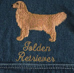 Golden Retriever embroidery