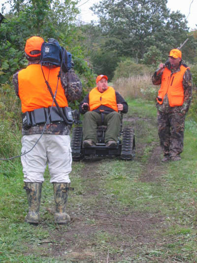 Wheelchair access at Ruffwood Game Farm