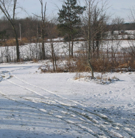 Winter trails at Ruffwood Game Farm